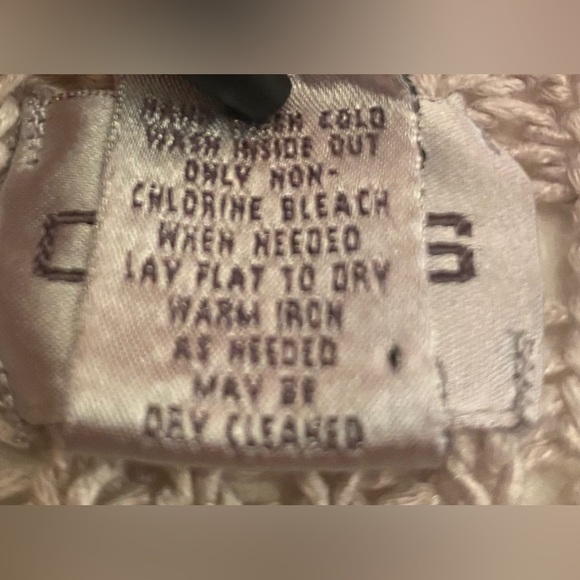 Chicos Woman’s Cardigan Sweater Tan Size 3/XL - Picture 4 of 4